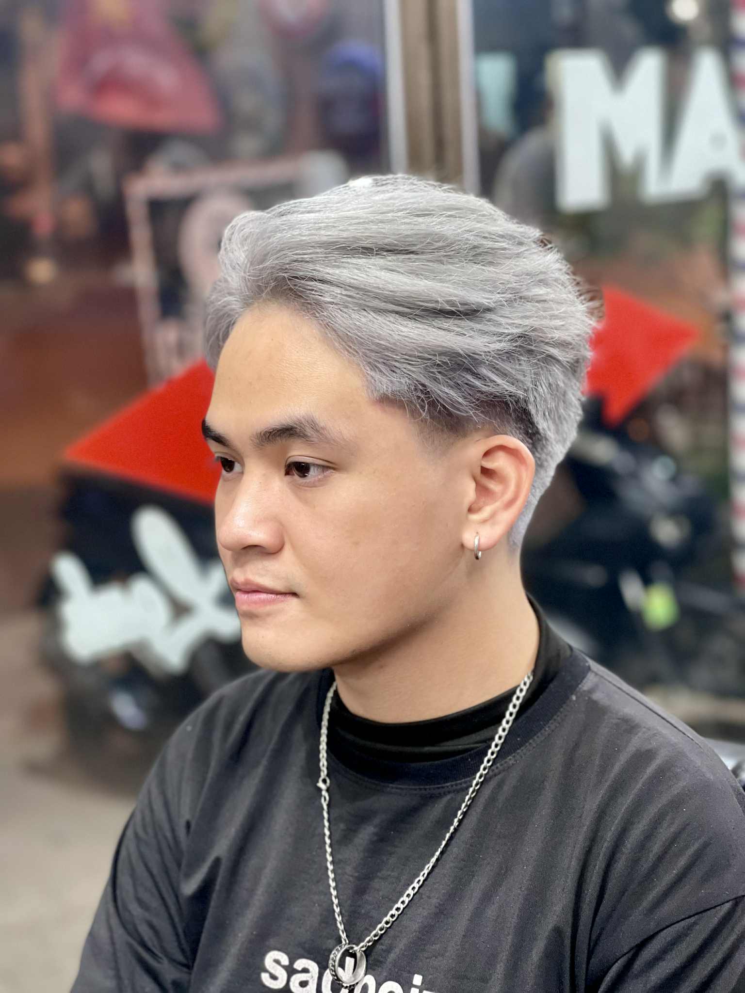 Cắt fade thấp (low fade) gọn gàng