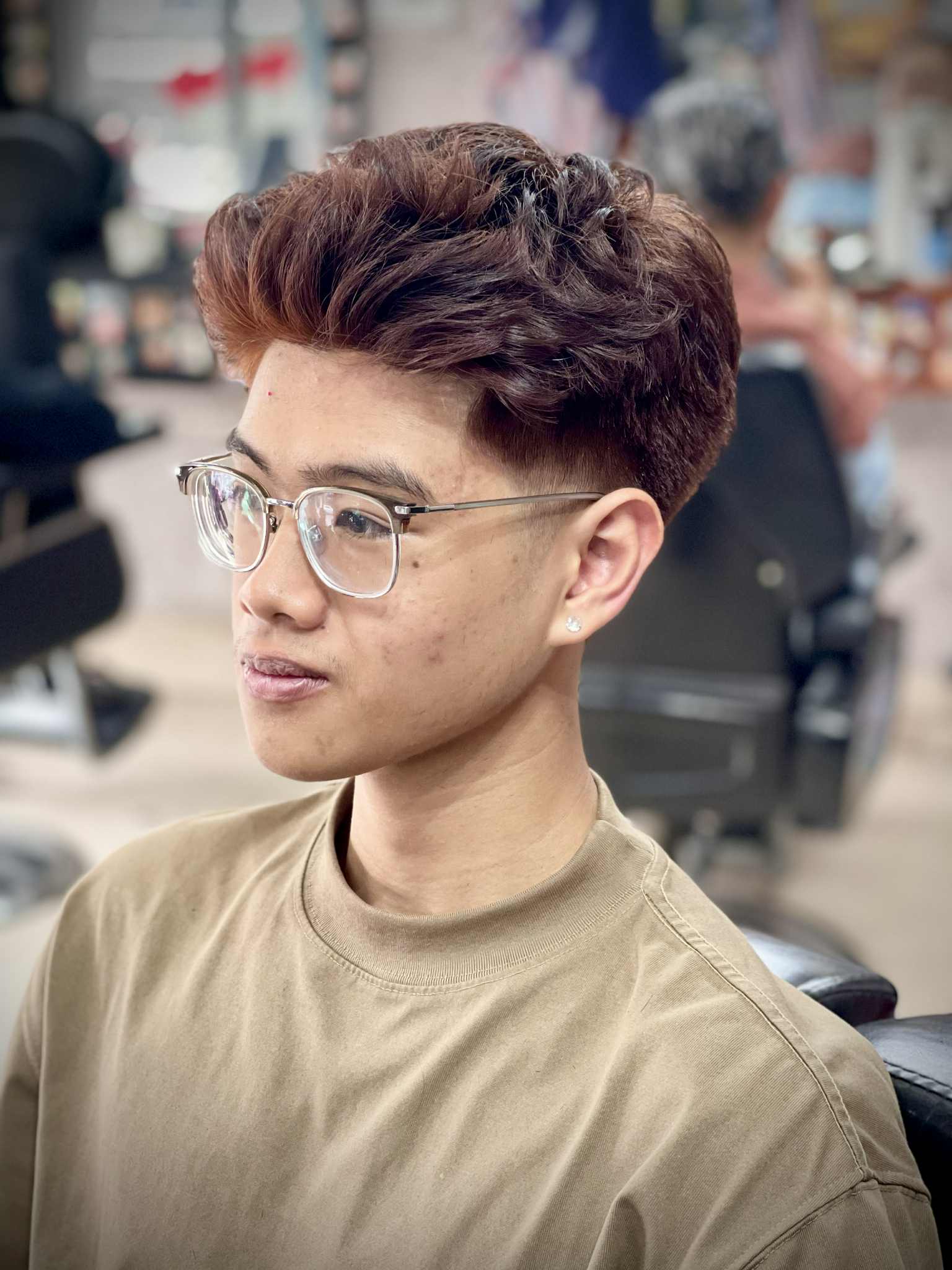 Mohican năng động – cạo gọn hai bên