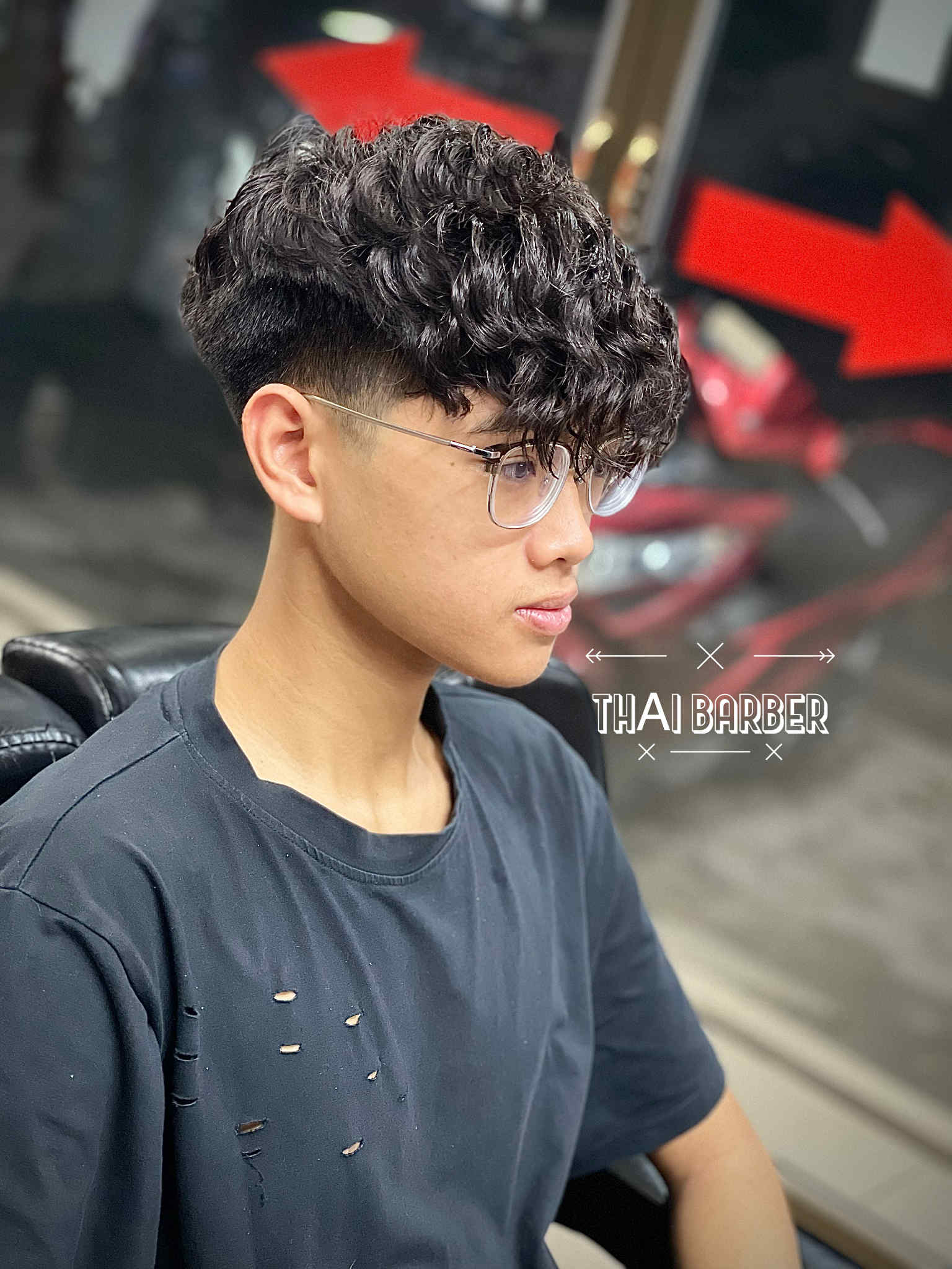 Uốn Premlock cho mặt tròn đầy đặn