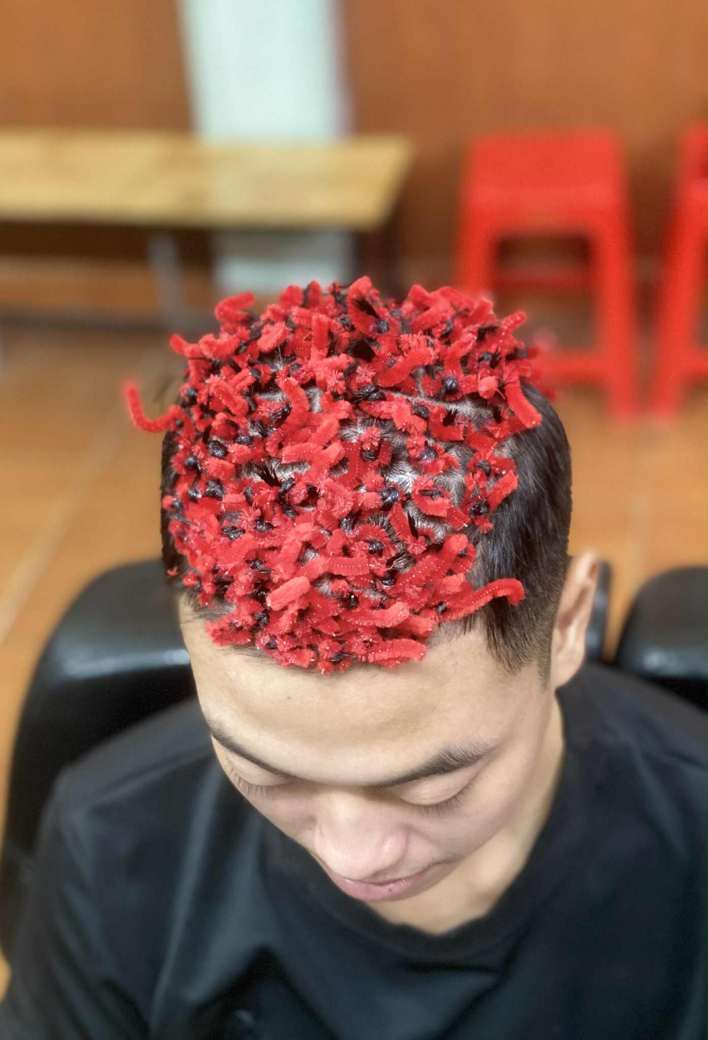 Gội đầu massage thư giãn tại tiệm